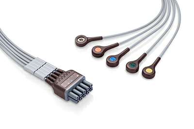 0010-30-42908 | Cable derivación de ECG para 12 derivadas extremidad tipo SNAP Mindray