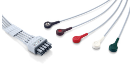 0010-30-42906 | Cable derivación de ECG para 12 derivadas Precordial tipo Clip