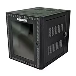 Gabinete para montaje en pared, 12RU, tapa plexi | XWM-2312-GD