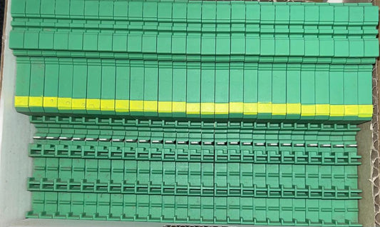 Bloques de terminales de conexión de abrazadera de resorte | 1492LSG24