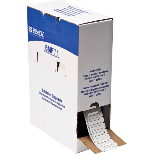 Rollo de etiquetas para cables o alambre calibre 28 a 20 - BMP71/61/M611