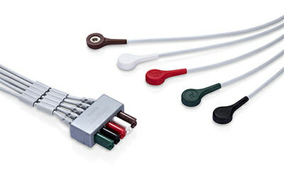 0010-30-42735 | Cable derivación de ECG 5 electrodos tipo SNAP Mindray