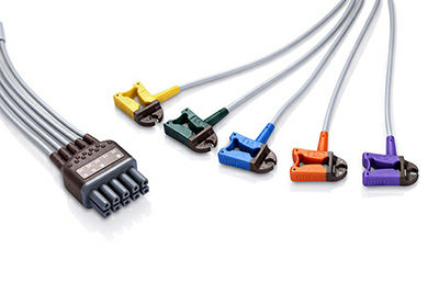 0010-30-42904 | Cable derivación de ECG para 12 derivadas Extremidad tipo SNAP