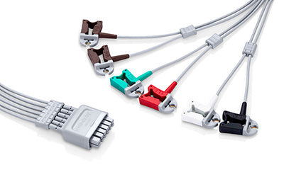 009-004799-00 | Cable derivación de ECG 6 electrodos CLIP Mindray