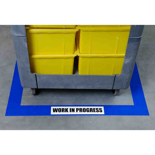 Cinta Toughstripe para identificación de pisos (azul)