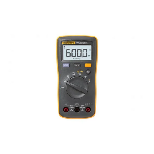 Multímetro digital de bolsillo con comprobación de diodos y frecuencia CAT III 600V | FLUKE-107