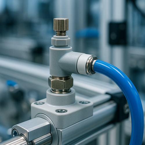 Válvula de estrangulación y antirretorno GRxA, GRxZ