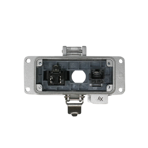 Tomas de seguridad con puertos RJ45, CAT5 y 120VAC | P-R2-F3R0