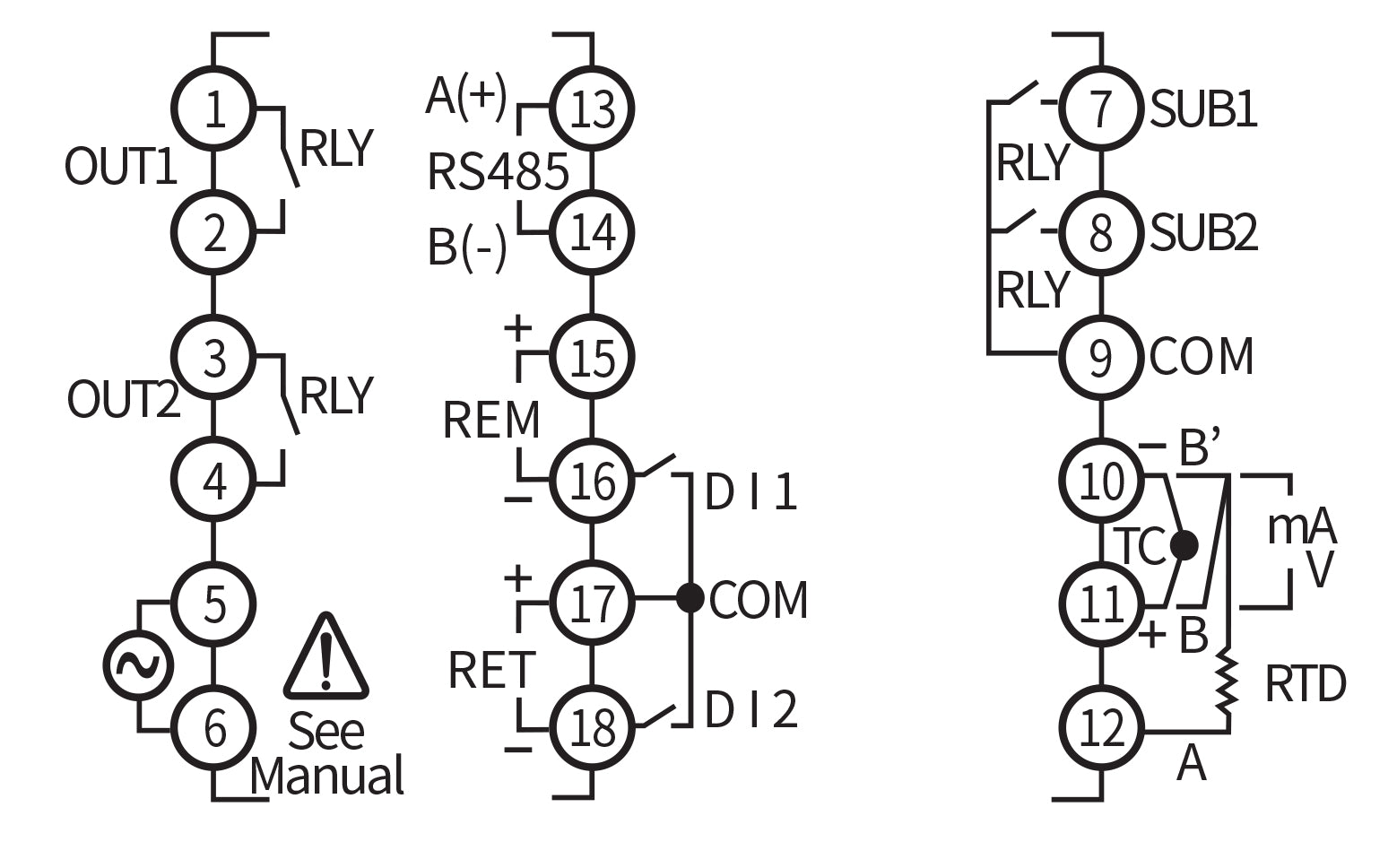 PD510-R | Controladores de proceso y temperatura PID SuperNova PD500, PRECISIÓN DIGITAL