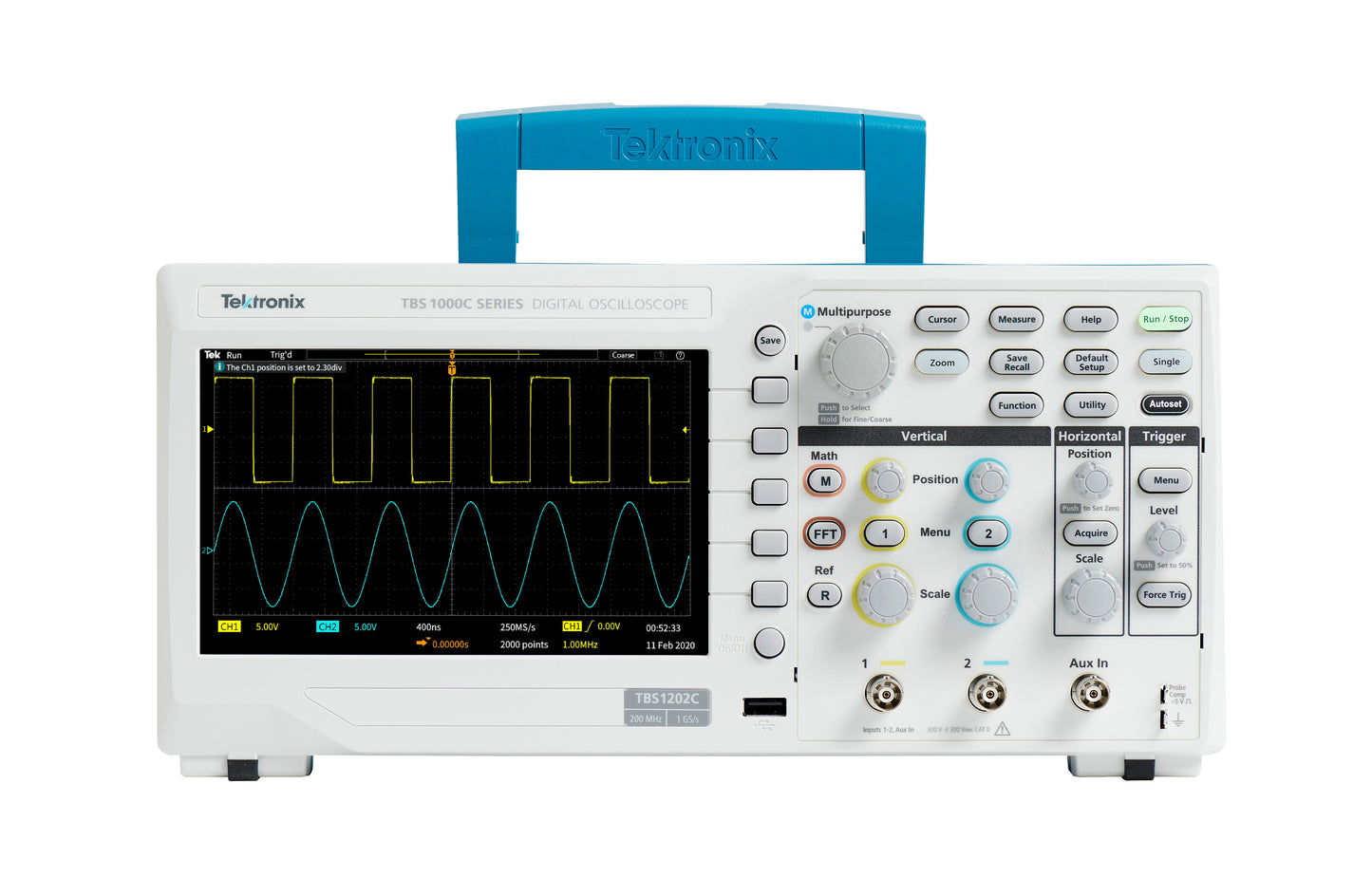 Osciloscopio Digital serie TBS1000C