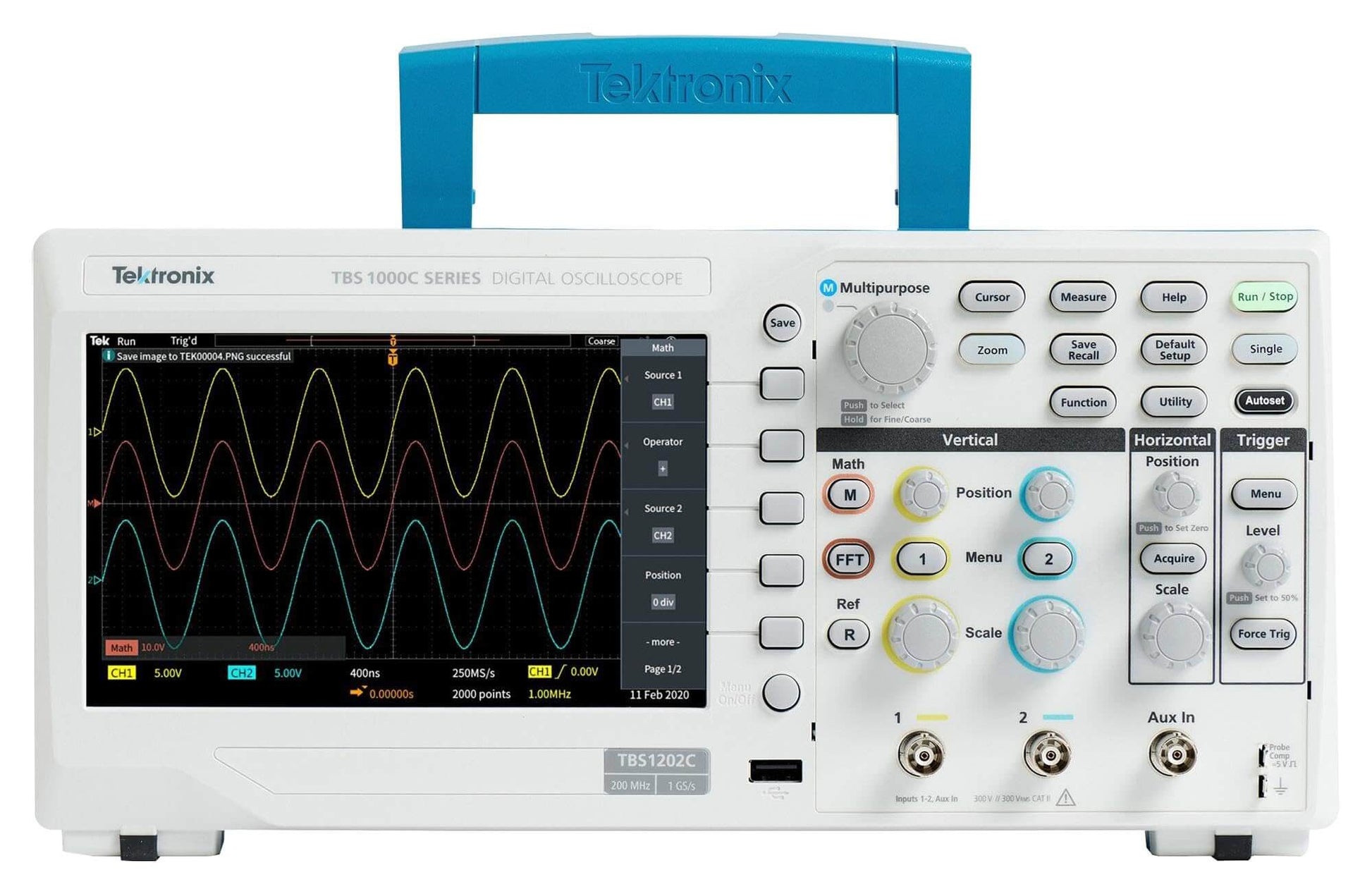 Osciloscopio Digital serie TBS1000C