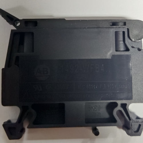 Portafusible estilo borne, indicador de fuse quemado | 1492WFB424