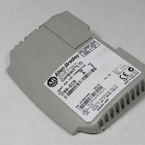 Tapa final, derecha, controlador CompactLogix | 1769ECR