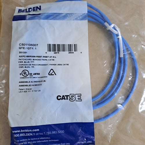 Cable de Conexión CAT5E, 7 FT | C501106007