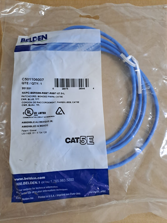Cable de Conexión CAT5E, 7 FT | C501106007