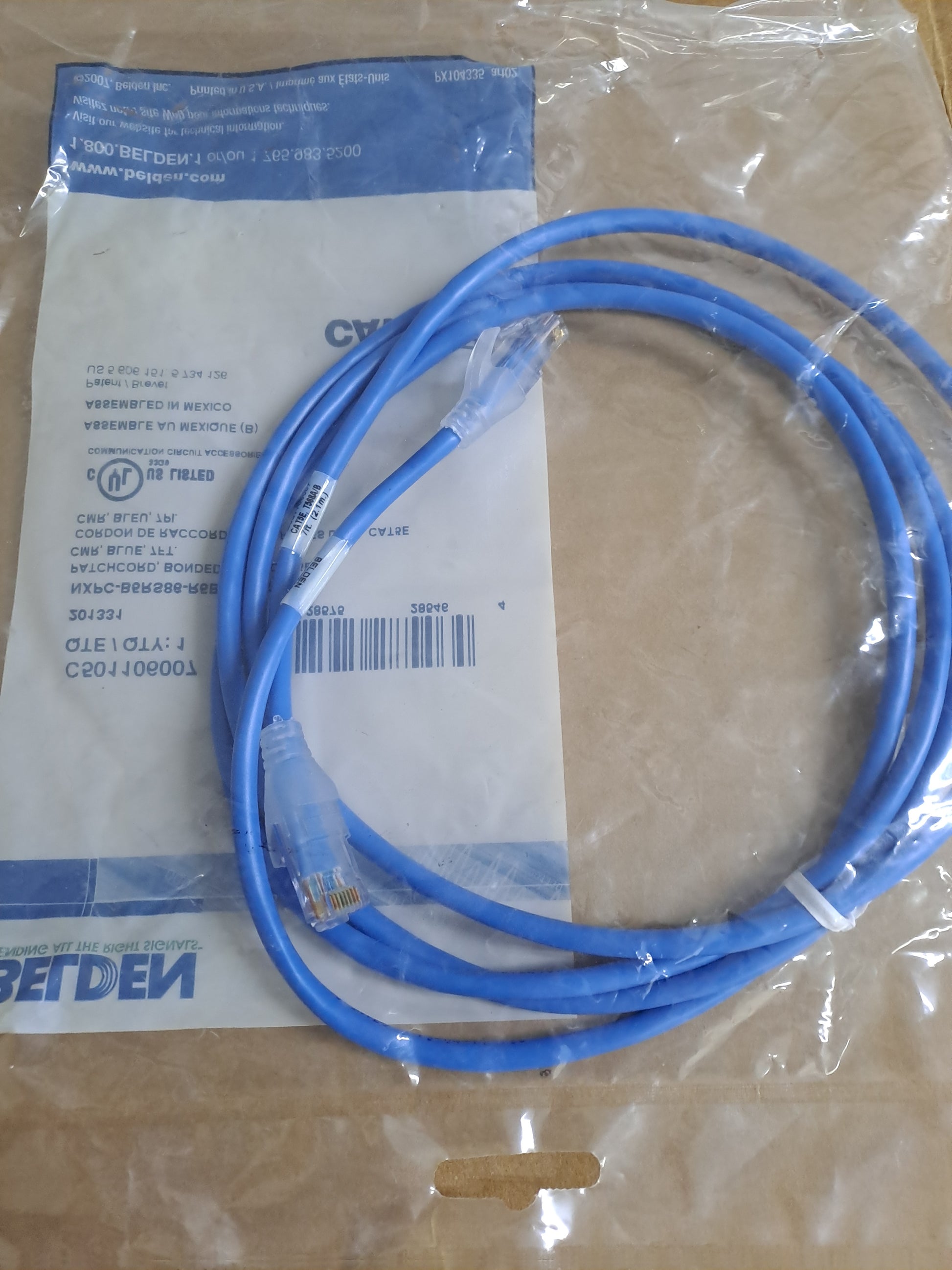 Cable de Conexión CAT5E, 7 FT | C501106007