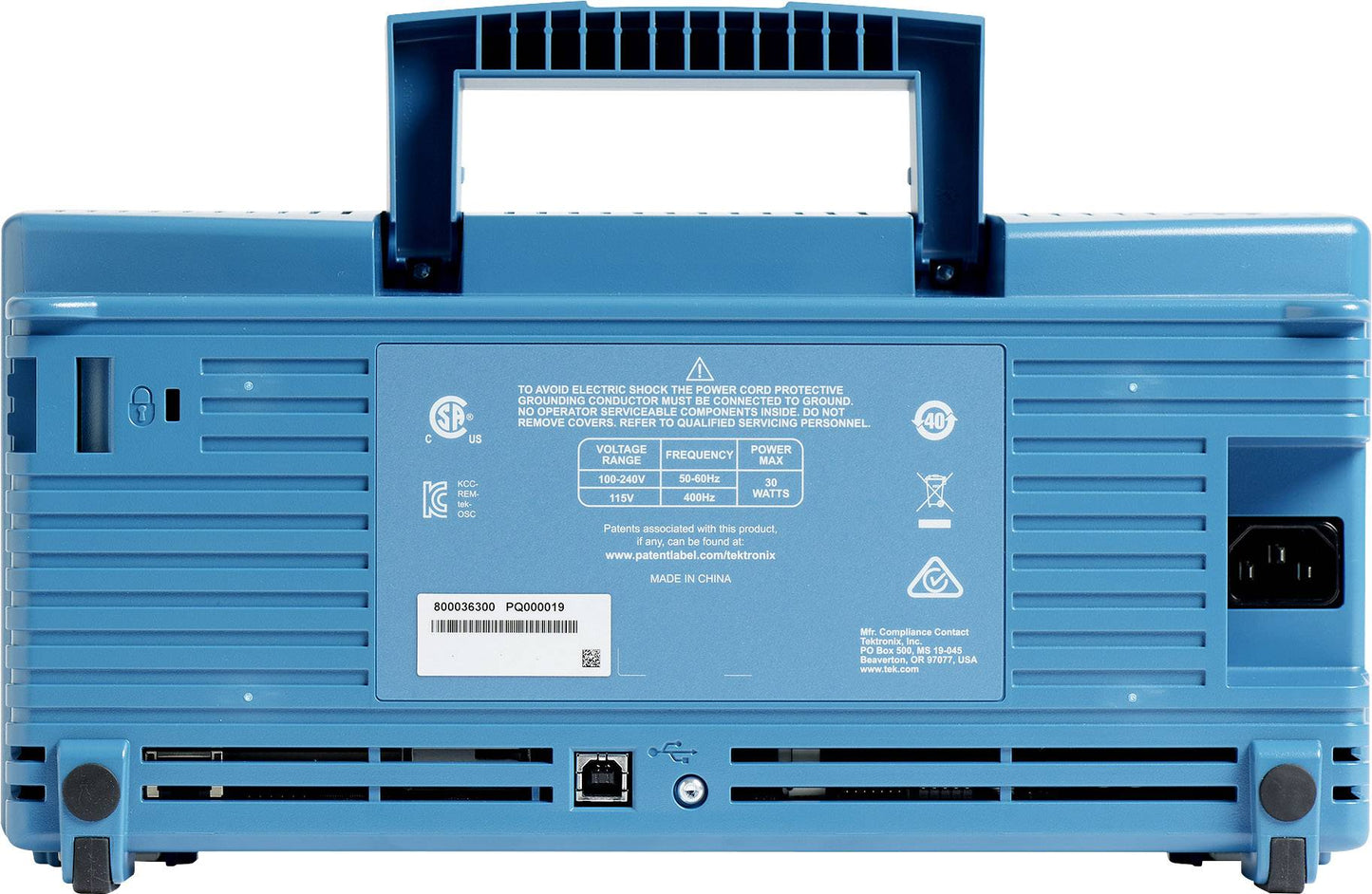 Osciloscopio Digital serie TBS1000C