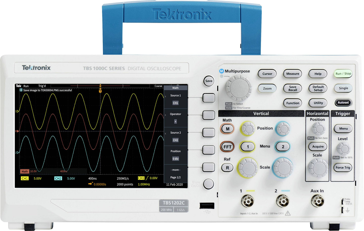 Osciloscopio Digital serie TBS1000C