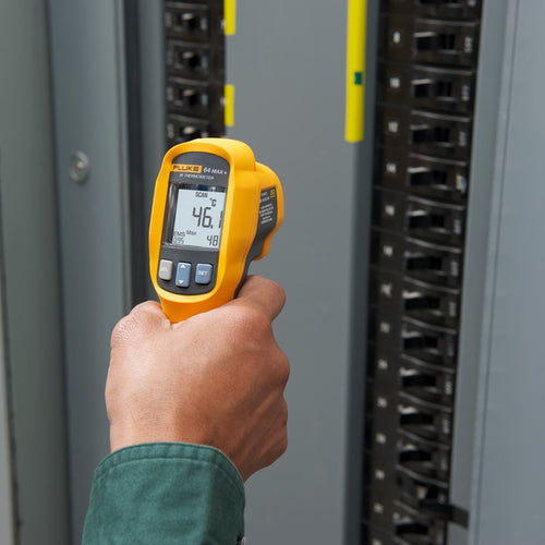 Medición de infrarrojos en diferentes equipos | FLUKE-64 MAX.