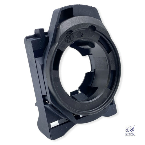 Enclavamiento montaje plástico para operador