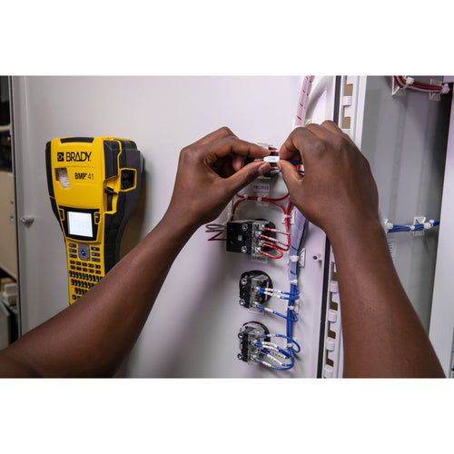 Etiqueta para cable calibre 22 a 16, termocontráctil precortada - BMP41/51/53 | M-125-075-342