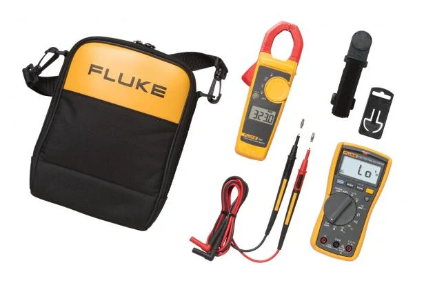 Kit combinado de multímetro para electricistas | FLUKE-117/323 KIT.
