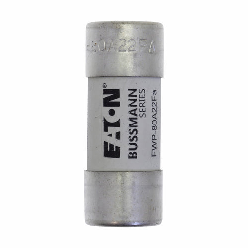 Fusible cilíndrico ultrarrápido 80AMP 700VCA/VCD | FWP-80A22F