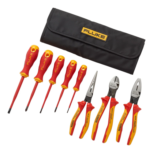 Kit básico de herramientas de mano aisladas de Fluke, 1000V | IKST7.