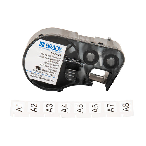 Etiquetas continuas para componentes de paneles, poliéster - BMP61/71/M611