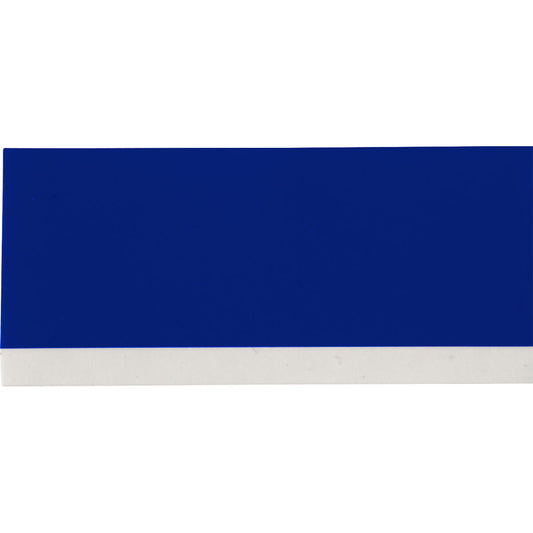 Cartucho de etiquetas (color blanco sobre azul), vinilo