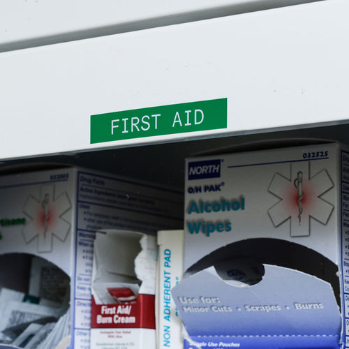 Cinta para interiores/exteriores (verde), vinilo - BMP71 | M71C-1000-595-GN.