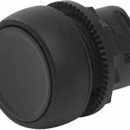 Botón pulsador momentáneo, no iluminado